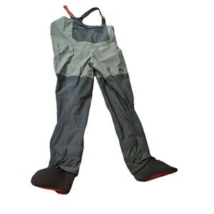 Simms Tributary Stockingfoot Basalt XXL 12-13 Fishing Waders W/Hip Pack Outdoors